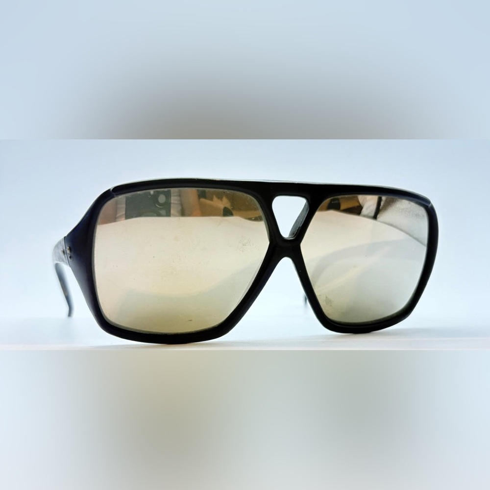 Vintage Black Pilot Sunglasses Frames Only
